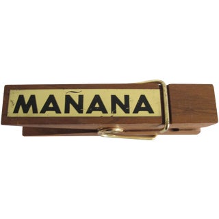 Oversized Wooden Clothespin For Sale