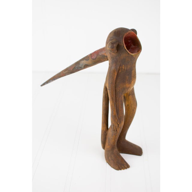 This postmodern sculptural piece comes from an eclectic collector's estate auction in Minneapolis. Not much is known or...
