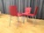 Red Model .03 Stackable Chairs by Maarten van Severen for Vitra, Switzerland, 2011, Set of 4 For Sale - Image 8 of 18