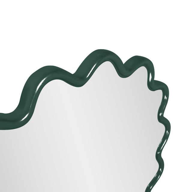 Cloud Mirror Hunter Green For Sale In Chicago - Image 6 of 11