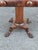 19th Century Mahogany Empire Drop Leaf End Table Hand Carved For Sale - Image 11 of 11
