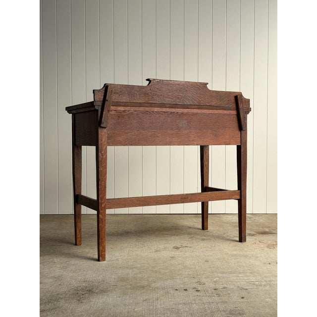 Antique Oak Server Table, C. 1890 For Sale - Image 17 of 18