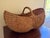 Large Early 20th Century American Splint Oak Buttocks Gathering Basket For Sale In South Bend - Image 6 of 11