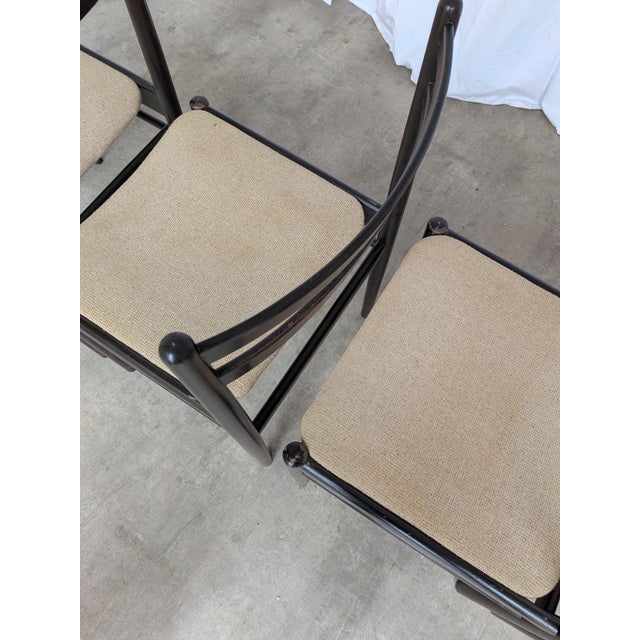 Vintage Dining Chairs in Beech from Stol Kamnik, 1970s, Set of 4 For Sale - Image 17 of 18