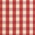 Contemporary Schumacher Camden Cotton Check Fabric in Red For Sale - Image 3 of 3