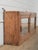 Late 20th Century Indian Teak Wood Wall Cabinet With Glass Doors and Original Hardware For Sale In Greensboro - Image 6 of 6