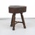 Rustic Farmhouse Wabi Sabi Oak Chopping Block or Side Table For Sale - Image 11 of 12
