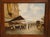 Small 19th Century Italian Oil on Canvas of an Outdoor Market Scene For Sale - Image 10 of 15