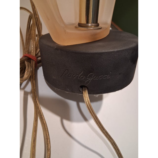 Gucci Designed Deco Lamp Late 20th Century For Sale In Orlando - Image 6 of 6