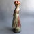 Mid-Century Modern Ceramic Forest Girl Figure by Anton Kling for Karlsruher Majolika, 1935 For Sale - Image 3 of 10