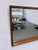 Brown Drexel Wall Mirror with Brass Trim and Walnut, Mid-Century 1955 For Sale - Image 8 of 9