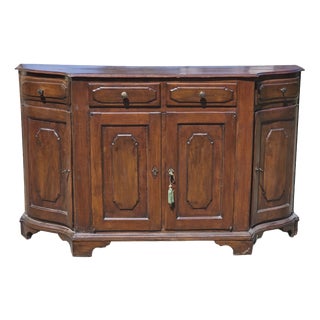 Venetian Walnut Sideboard, 19th Century For Sale