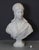 Important Carrara marble bust of a woman, probably the wife of Napoleon III, signed and dated HF Iselin 1873 for Henri...