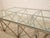 Modern Chrome Geometric Coffee Table With Glass Top For Sale - Image 4 of 8