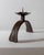 Mid-Century Sculptural Hand-Forged Iron Candleholder, 1960s For Sale - Image 11 of 12