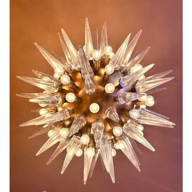 This is an absolute spectacular mid century light fixture! The impact is has in a room is incredible, giving off amazing...