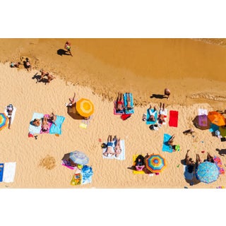 John Harper, Aerial, Albufeira Beach, Algarve, Portugal, Photographic Paper For Sale