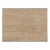High Quality Hand Knotted Light Tan Jute Loop Pattern Solid Rug 5x7Ft. For Sale