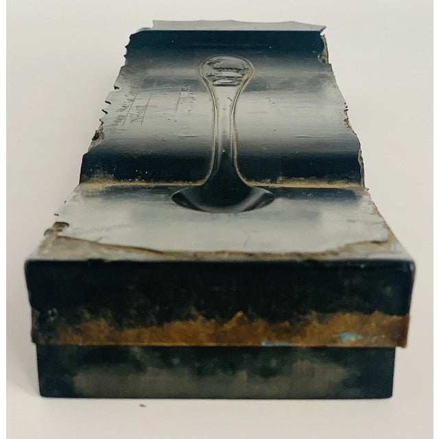 Farmhouse Antique Tiffany & Co. 'Farm' Infant Sterling Silver Feeding Spoon Steel Mold, Circa Early 20th Century For Sale - Image 3 of 13