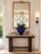 Vintage Cobalt Blue Glazed Glazed Ceramic Urn-Form Vase With Loop Handles For Sale - Image 9 of 12