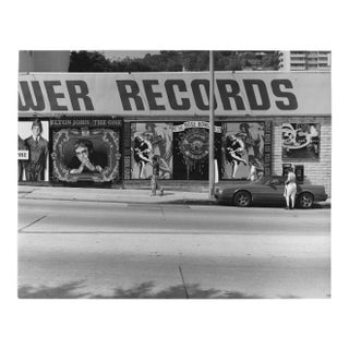 Tower Records Sunset Boulevard Photograph by Don Ware For Sale