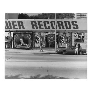 Tower Records Sunset Boulevard Photograph by Don Ware
