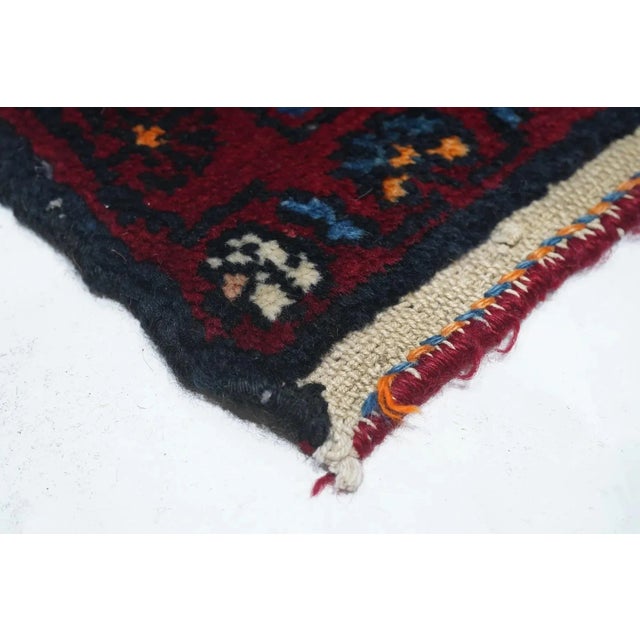 Vintage Hamadan Rug 5'0'' x 8'2'' For Sale - Image 4 of 11