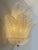 Venetian Transparent “Graniglia” Leaves” Murano Glass Wall Sconce by Simoeng For Sale - Image 4 of 7