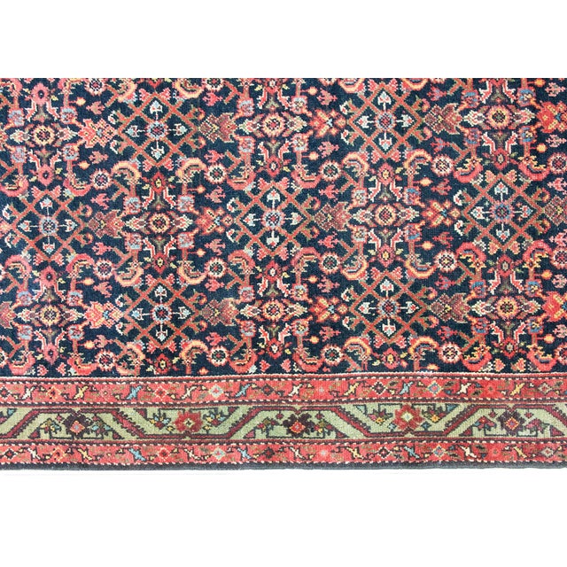 Textile Early 20th Century Persian Malayer Rug For Sale - Image 7 of 18
