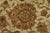 Agra Rug 5’1” X 9’9” Ivory Wool Traditional Hand-Knotted Oriental Carpet For Sale - Image 4 of 13
