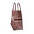Modern Christian Dior Book Medium Oblique Embroidery Burgundy Canvas Tote Bag For Sale - Image 3 of 8