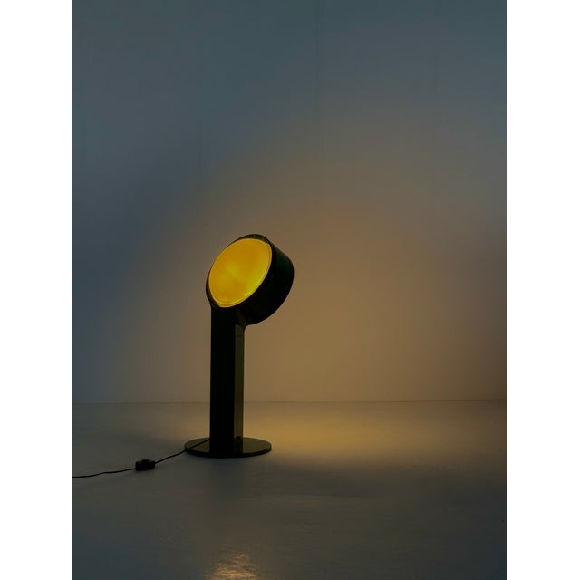 Forest Green Drum Lamp by Afra & Tobia Scarpa for Flos, 1970s For Sale - Image 8 of 14
