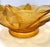Art Deco Amber Blown Glass Bowl attributed to Brockwitz, 1930s For Sale - Image 9 of 10