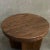 Custom Made Reclaimed Elm Wood Side Table With X Base For Sale - Image 11 of 12