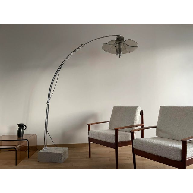 Adjustable Arc Lamp, Italy, 1960s For Sale - Image 11 of 18