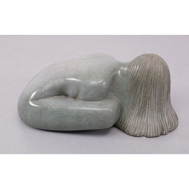 Stone Bather Sculpture by Gregory Mutasa, Zimbabwe, 1990s For Sale - Image 7 of 13