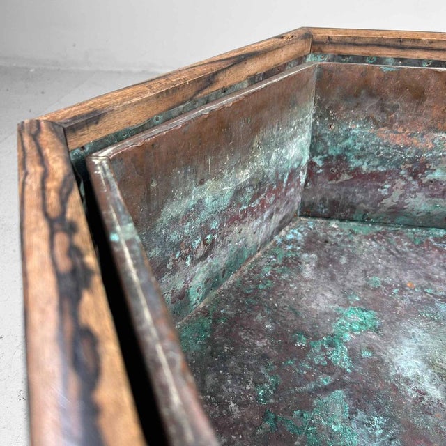 Wood Meiji Japanese Hibachi Fire Pot, 1890s For Sale - Image 7 of 14