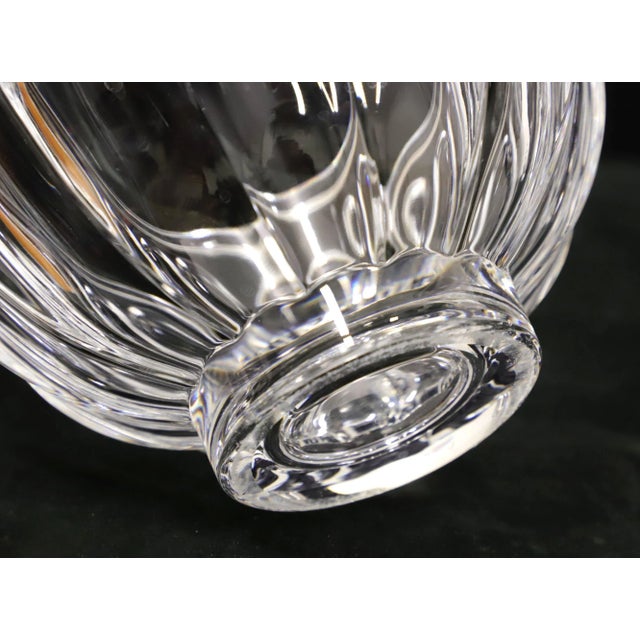 Glass Late 20th Century Crystal Bowl - A For Sale - Image 7 of 8