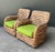 Ralph Lauren Vintage Twisted Rattan Lounge Chairs After Ralph Lauren - A Pair For Sale - Image 4 of 18