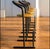 Set of Five 1980s Amisco Postmodern Tubular Steel and Yellow Leather Barstools For Sale - Image 13 of 18
