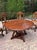 Farmhouse Late 20th Century Woodland Round Solid Wood Dining Table For Sale - Image 3 of 7