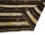 Mid 20th Century Brown & Ivory Striped Goat Hair Kilim Rug For Sale - Image 5 of 7