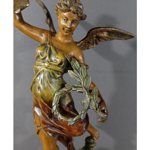 Brown Sporting Glory Regula Figure, Early 20th Century For Sale - Image 8 of 18