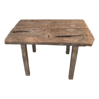 Andrianna Shamaris Wabi Sabi Console or Side Table For Sale