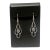 Diamond Drop Earrings in 18kt White Gold - 1.2ctw Gh vs/Si Diamonds, Lever Backs, A Pair For Sale
