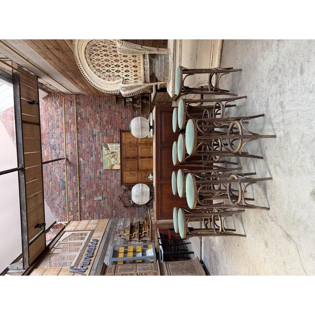 Bentwood Bar Stools, 1960s, Set of 11 For Sale - Image 4 of 9