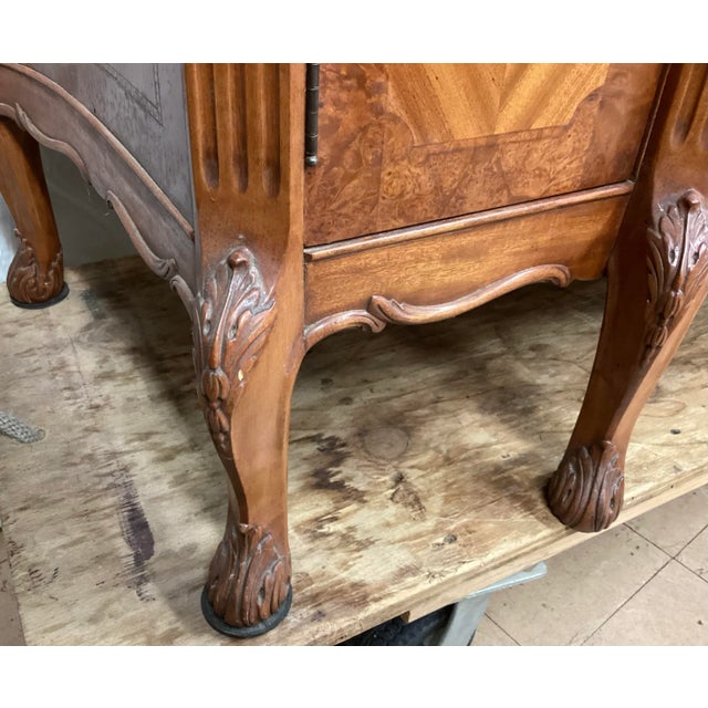 Late 19th Century Antique French Satinwood Dresser Sideboard With Bronze Mounts For Sale - Image 12 of 12