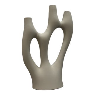 Contemporary Gray Kreten Candelabra For Sale