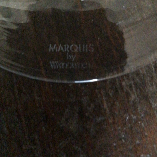 Contemporary Waterford Marquis Celebration Crystal Champagne Toasting Flutes-Set of 2 For Sale - Image 9 of 12