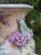 Vintage Chinese Ceramic Vase W/Butterflies, Flowers & Pomegranate Fruit Handles For Sale - Image 11 of 12